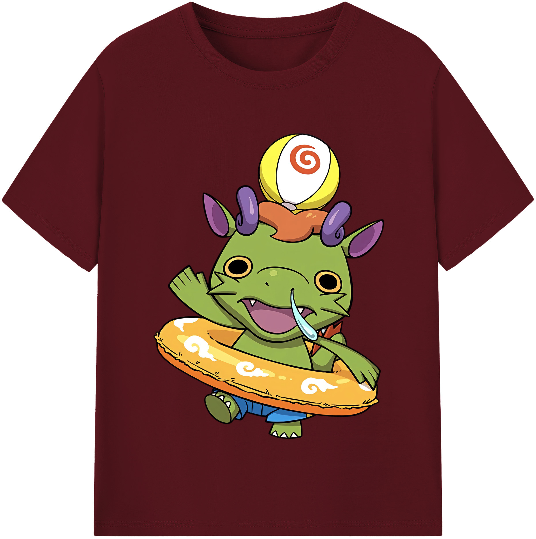 （画像用） 妖怪ウォッチ Yo-kai Watch 綿100％半袖Tシャツ（フロントプリント）